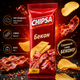 Картофельные чипсы со вкусом бекона пластинами 55 г - изображение 1