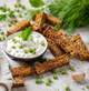 Сухарики-гренки со вкусом сметана зелень к пиву 35 г - изображение 2