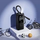 Автомобільний насос HOCO ZP18 Enlighten portable smart air pump Black (25238) - изображение 9