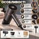 Фен дорожній SK-2202 1200 Вт 2 режими концентратор захист від перегріву Сірий - зображення 3