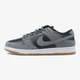 Жіночі кросівки Nike SB Dunk Low Black Silver 39 - зображення 1
