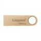 Флеш-накопичувач Kingston USB 3.2 SE9 G3 128GB 220MB/s Metal/Gold (351) - изображение 3