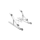 Подставка для ноутбука Orico 11-17", 7 position (15°-45°) plastic white (HS081829) (25179) - изображение 1