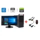 Комплект ПК: Lenovo ThinkCentre M800 Tower / Intel Core i5-6400 (4 ядра по 2.7 - 3.3 GHz) / 16 GB DDR4 / 500 GB SSD + 500 GB HDD / nVidia GeForce GTX 1050, 2 GB GDDR5, 128-bit / DVD-ROM + Монитор LG 24MB35PM-B / 24" (1920x1080) IPS / VGA, DVI б/у + Подаро - изображение 1