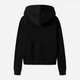 Подростковая теплая толстовка для девочки Name it 13258995-Black 146-152 см Черная (5715913174025) - изображение 2