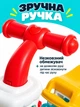 Дитячі ходунки-каталка 5-в-1 Baby Walker Train з парогенератором і піаніно - изображение 7
