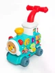 Дитячі ходунки-каталка 5-в-1 Baby Walker Train з парогенератором і піаніно - изображение 11