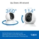 IP-камера TP-LINK Tapo C230 3MP N300 microSD, обнаружение движения, 360°, микрофон. - изображение 6