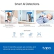 IP-камера TP-LINK Tapo C230 3MP N300 microSD, обнаружение движения, 360°, микрофон. - изображение 8