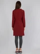 Пальто Vero Moda 317121520 S (77734S) Бордовый - изображение 3
