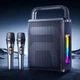 Портативная колонка Remax RB-MB08 Lighting Party 60W с 2-мя микрофонами Черная - изображение 2