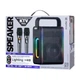 Портативная колонка Remax RB-MB08 Lighting Party 60W с 2-мя микрофонами Черная - изображение 3