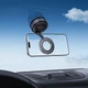 Автотримач для телефона BOROFONE BH144 Custodio vacuum suction cup magnetic holder(multi-scene) black metal gray (6941991127656) - изображение 9
