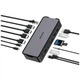 Док-станция Verbatim Pro 15в1 2xHDMI/1xRJ45/4xUSB-A/4xUSB-C/1xSD/1xmicroSD/1xAudio/1xDisplayPort Grey (32171) - изображение 2