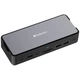 Док-станція Verbatim USB-C Pro 15в1 2xHDMI/RJ45/4xUSB-A/3xUSB-C/SD/microSD/Audio/DisplayPort/SSD Grey (32174) - зображення 3