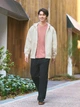 Спортивная кофта мужская Uniqlo 443330427 2XL Молочная (1162803211) - изображение 5