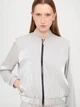 Бомбер женский Armani Exchange 10551738 XL Серый (1162830753) - изображение 5