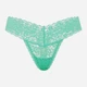 Трусики танга женские Victoria's Secret 408746188 2XL Бирюзовые (1162842848) - изображение 3