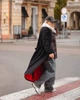 Жіноче пальто з кашеміру преміум якості Чорний XXXL-XXXXL - зображення 9