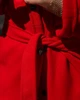 Жіноче пальто з кашеміру преміум якості Червоний XXXL-XXXXL - зображення 6