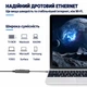 USB-C хаб з мережевим адаптером RJ45 Gigabit + 3×USB 3.0 Schöff перехідник ethernet (ST-NC2521G) - зображення 2