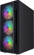 Корпус 1stPlayer X4-4F1 600W Black - зображення 4