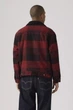 Чоловіча джинсова куртка Levi's 50(L) Чорно-червоний (159367) - зображення 4