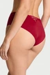 Комплект білизни: бюстгальтер push-up і трусики-шортики Victoria's Secret 85D/XL Бордовий (152840) - зображення 4