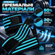 Бинты для фиксации запястья APX 204, голубые, для силовых тренировок, пара (2 шт.) - изображение 4