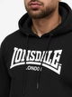 Худі флісовий чоловічий Lonsdale BICKINGTON 117923-1500 (L) Black/White (4070376013016) - изображение 4
