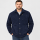 Куртка Wrangler чоловіча вельветова утеплена накладні кишені XL синя - зображення 1