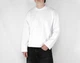 Оверсайзовий базовий лонгслив BOXY FIT світшот короткого та широкого крою oversized baggy loose fit лонг з щільної тканини котон S Білий - зображення 1