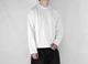 Оверсайзовий базовий лонгслив BOXY FIT світшот короткого та широкого крою oversized baggy loose fit лонг з щільної тканини котон S Білий - зображення 4
