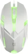 Дротова ігрова мишка Defender Cyber ​​MB-560L 1200 dpi RGB White (52561) - зображення 3