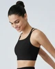 Женский спортивный топ бра Nordvik Luxe-Support Черный M - изображение 2
