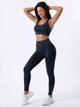 Жіночі моделюючі легінси Nordvik Stone Sculpt Leggings Чорний L - зображення 1
