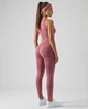 Жіночі моделюючі легінси Nordvik Stone Sculpt Leggings Приглушений рожевий M - зображення 2