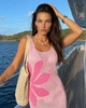 Пляжна в'язана туніка міні Mila Ricco Fiji Рожевий M - зображення 6
