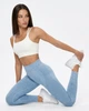 Жіночі компресійні легінси Nordvik Urban Sculpt Stone-Wash Блакитний XL - зображення 4