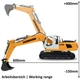 Екскаватор на радіокеруванні Liebherr R936 1:20 2,4GHz, жовтий, з грейфером та молотом Jamara 405112 - изображение 5