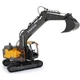 Екскаватор на радіокеруванні Volvo EC160E 1:16 2,4GHz, жовтий Jamara 405055 - изображение 4