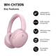 Навушники Sony WH-CH730N Pink (4548736181731) - зображення 4