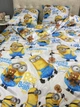 Комплект постільної білизни півтораспальний «Minions Bedding Set» (Посіпаки: Банановий Драйв), Бязь GOLD LUX, підковдра 145*215 см, 100% бавовна - зображення 1