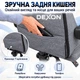 Геймерское кресло DEXON VELARIS RD-6072 с подставкой для ног, из льняной ткани + мягкие подушки из велюра, металлическая крестовина, Темно-серый - изображение 12