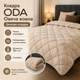 Одеяло зимнее ODA "Овечья шерсть" 175x210 см, микрофибра, 500 г/м² - изображение 1