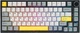 Бездротова ігрова механічна клавітура Ajazz ak820 pro Black-orange, Gift Switch 75%, Hot-Swap, RGB, 2.4GHz/Bluetooth/USB з Українською розкладкою - изображение 1
