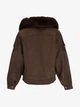 Куртка однотонна жіноча GENUA G01116-0041 XL Коричневий shop (2000999601828) - зображення 4