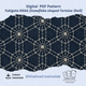 Схема для вышивки Сашико (Sashiko) - Yukigata Kikk↑ (Панцир черепахи в виде снежинки) | Цифровой PDF-файл - изображение 1
