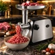 Мясорубка Domotec MS-2026 4500W с функцией реверса и соковыжималкой - изображение 1