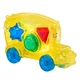 Сенсорний конструктор "Автобус" Jelly Blox 937839, 4 м'яких елементи - зображення 2
